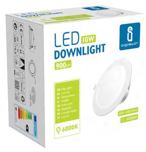 Aigostar - LED Podhľadové svietidlo LED/10W/230V 6000K pr. 11,5 cm biela