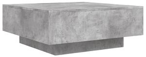 Konferenčný stolík betónový sivý 80x80x31cm drevotrieska