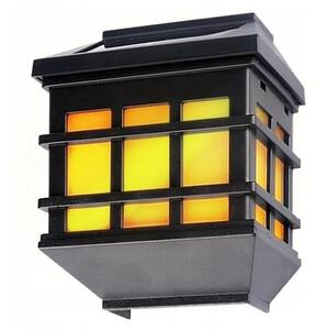 LED solárne nástenné svietidlo so súmrakovým senzorom LED/1,2V 600 mAh IP44