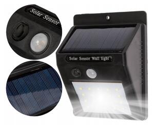 LED solárne nástenné svietidlo so snímačom LED/0,55W/3,7V 1200 mAh IP65