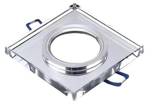 Zápustné svietidlo 1xGU10/MR16/10W/230V 9x9 cm lesklý chróm