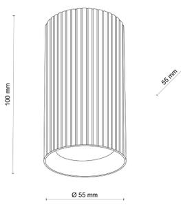 Bodové svietidlo TUNE S 1xGU10/10W/230V 10 cm hnedá
