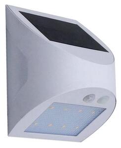 LED solárne nástenné svietidlo so senzorom LED/3W/3,7V 1200 mAh IP54 biela