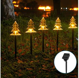 Aigostar - LED Solárne vianočné svietidlo LED/0,054W/1,2V 1m IP65 teplá biela