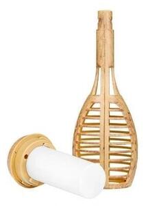LED solárne svietidlo MINISPARK BAMBOO LED/1,8W/5,5V IP44 béžové