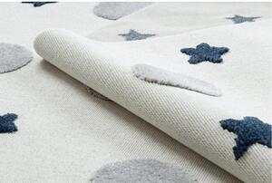 Kusový koberec Styrax sivokrémový 80x150cm