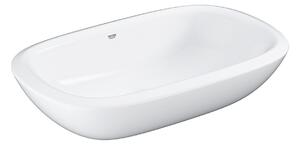 Umývadlo na dosku GROHE Eurostyle 2015 50x38 cm alpská biela bez otvoru pre batériu, bez prepadu 39216000