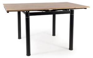 Jedálenský stôl SIGGD-082 dub artisan/čierna