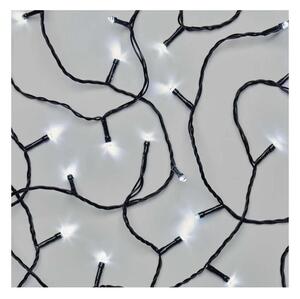 LED Vonkajší reťaz 40xLED/3xAA 3,3m IP44 studená biela
