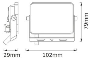 Osram - LED reflektor FLOODLIGHT LED/10W/230V 6500K IP65