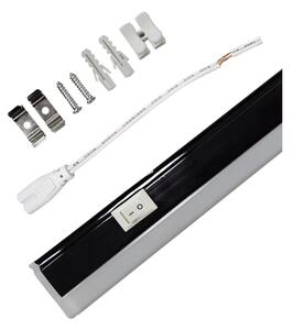 LED podlinkové svietidlo TUBE LED/18W/230V 120 cm čierne