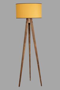 Opviq Stojacia lampa Lambader 153 cm hnedá/žltá