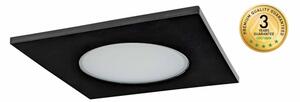 LED kúpeľňové zapustené svietidlo BONO LED/5W/230V 3000K IP65 čierne