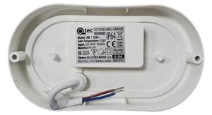 LED vonkajšie stropné svietidlo LED/8W/230V 4200K IP64 biela