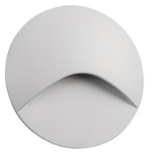 Kanlux 39132 - LED schodiskové svietidlo EXIN LED/2,5W/230V 4000K IP65 biele okrúhle