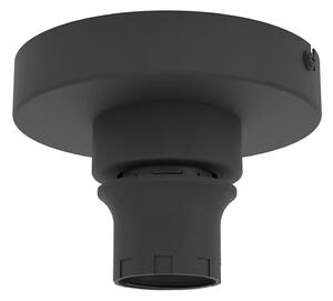Eglo 300175 - Stropné svietidlo CURITIBA 1xE27/40W/230V, priemer 13 cm, čierne