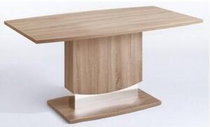 Jedálenský stôl Konkav, dub truflový