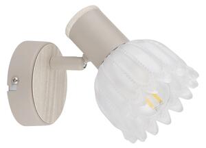Globo 54317-1 - Nástenné bodové svietidlo PLANTA 1xE14/40W/230V