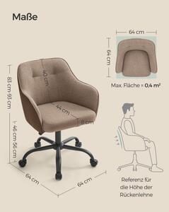 Kancelárska stolička OBG019K01