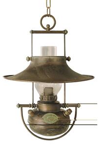 Antická závesná lampa Guadalupa