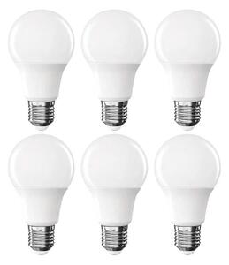 SADA 6x LED žiaroviek A60 E27/8,8W/230V 4000K