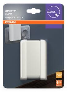 Osram - LED nočné svetlo s čidlom súmraku LUNETTA LED/0,3W/230V