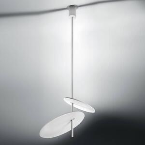 ICONE Lua - dizajnové stropné svietidlo LED v bielej farbe