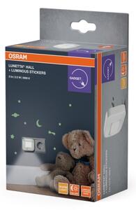 Osram - LED nočné svetlo s čidlom súmraku LUNETTA LED/0,2W/230V