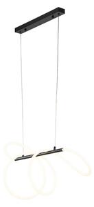 LED luster na lanku FLEXI LED/36W/230V 4000K čierny