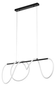 LED luster na lanku FLEXI LED/45W/230V 4000K čierny