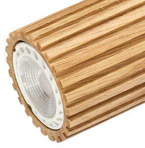 Brilagi - Nástenné bodové svietidlo MODERN WOOD 1xGU10/8W/230V drevo/biela