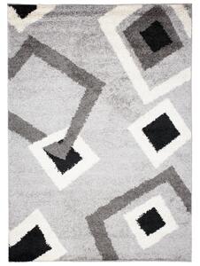 Kusový koberec shaggy Popy šedý 240x330cm