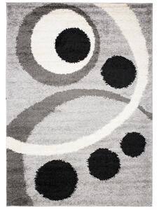 Kusový koberec shaggy Poza šedý 140x200cm