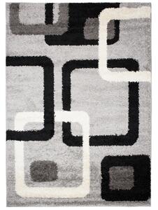 Kusový koberec shaggy Popyska šedý 60x100cm