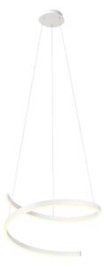 Redo 01-4013 - LED stmievateľné závesné svietidlo na lanku SCROLL LED/38W/230V biela