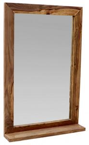 Zrkadlo Suri 60x90 z indický masív palisander Super natural