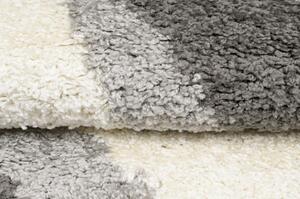 Kusový koberec shaggy Proza šedý 80x150cm