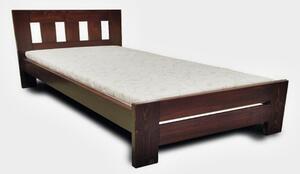 Drevená vyvýšená posteľ KUBA - smrek, 200x100