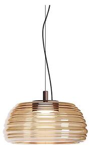 Redo 01-4540 - LED Stmievateľný závesný luster na lane ONDULA LED/12W/230V béžová/dymová