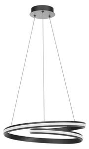 Redo 01-4362 - LED stmievateľný závesný luster na lanku TORSION LED/40W/230V čierny