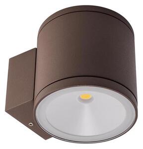 Redo 9596 - LED Vonkajšie nástenné svietidlo ETA LED/6W/230V 3000K IP54 hnedá