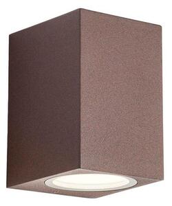 Redo 90528 - LED Vonkajšie nástenné svietidlo BRIO LED/6W/230V 3000K IP54 hnedá