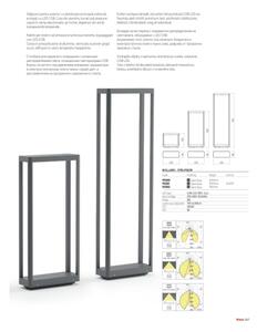Redo 90582 - WAKE vonkajšie LED svietidlo, 8 W, 230 V, 3000 K, 75 cm, IP65, antracit