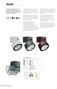 Redo 90626 - LED vonkajšie bodové svietidlo SHAFT LED/13W/230V IP65 biela