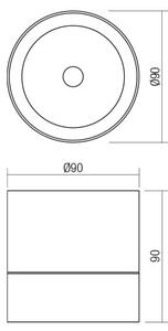 Redo 90627 - vonkajšie LED bodové svietidlo SHAFT LED/13W/230V IP65 antracit