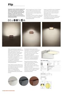 Redo 90715 - vonkajšie nástenné LED svietidlo FLIP LED/40W/230V IP54 antracit