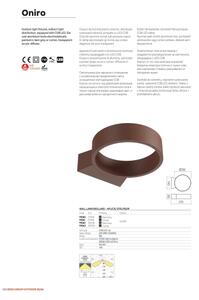 Redo 91067 - LED Vonkajšie svietidlo ONIRO LED/15W/230V 49,5 cm CRI 90 IP65 hnedé