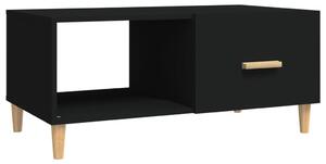 Konferenčný stolík čierny 89,5x50x40 cm spracované drevo