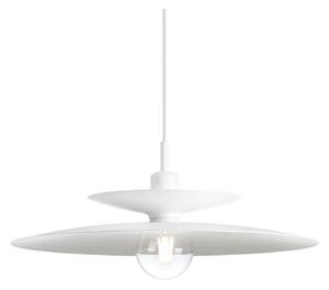 Redo 01-3048 - Závesný luster GUNNAR na lanku 1xE27/42W/230V pr. 50 cm biela