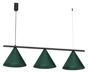 Luster na lanku CAPITAL 3xGX53/15W/230V zelený